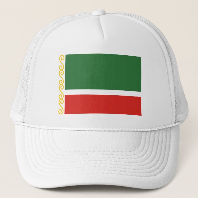 Chechnya Flag Trucker Hat (Front)