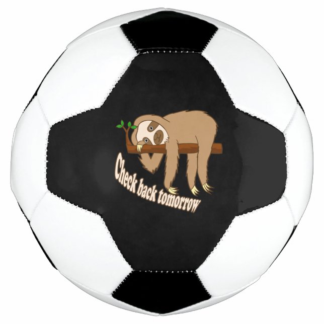 Check Back Tomorrow Football (Front)