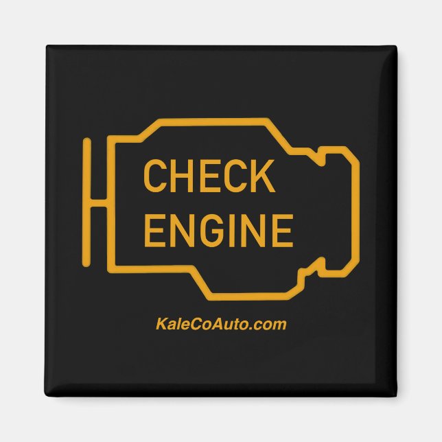 Check Engine Magnet (Front)