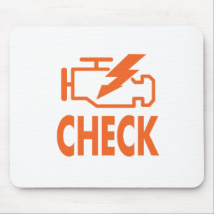 Check Engine Mouse Mat