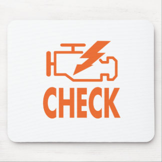 Check Engine Mouse Mat
