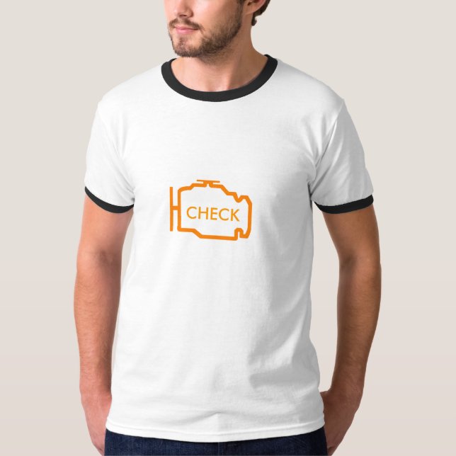 CHECK Enging T-Shirt (Front)
