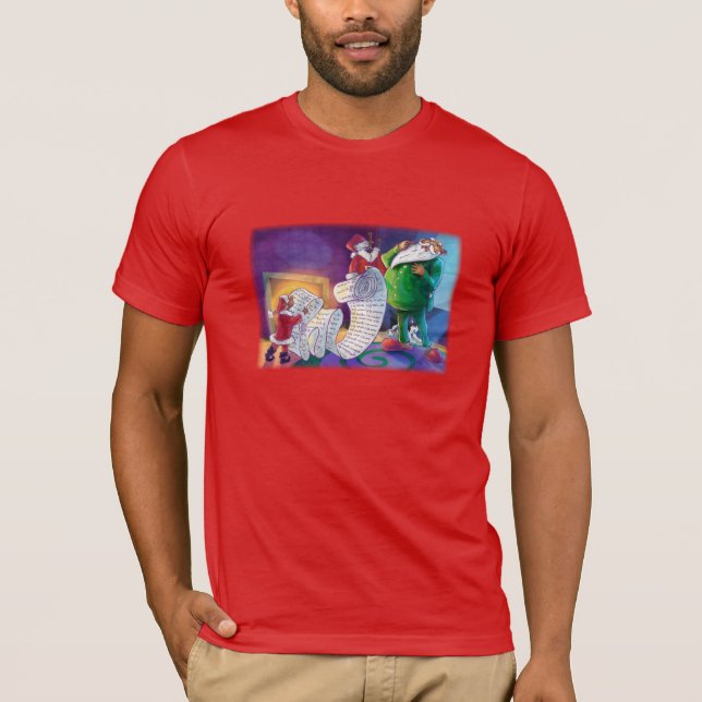 Check it Twice Santa T-Shirt (Front)
