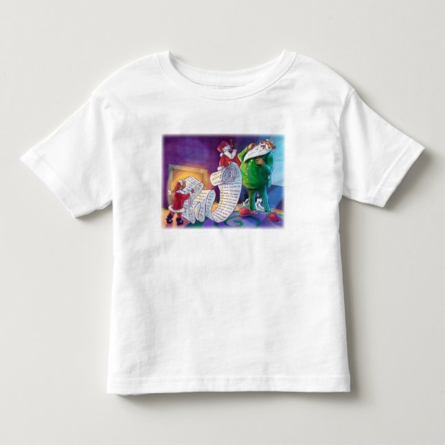 Check it Twice Santa Toddler T-Shirt (Front)
