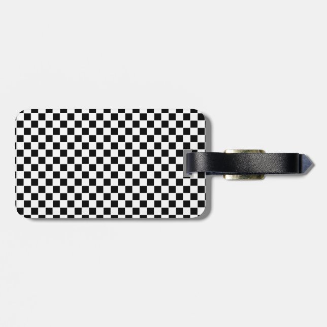 check luggage tag (Back Horizontal)