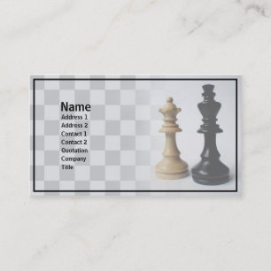 Check Mate Business Card