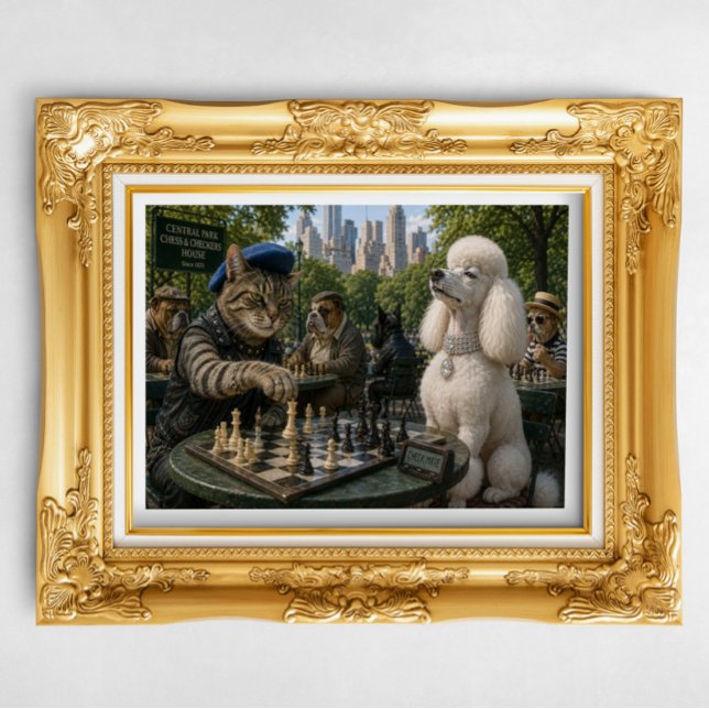 Check Mate in Central Park No 1 Photo Print (Creator Uploaded)