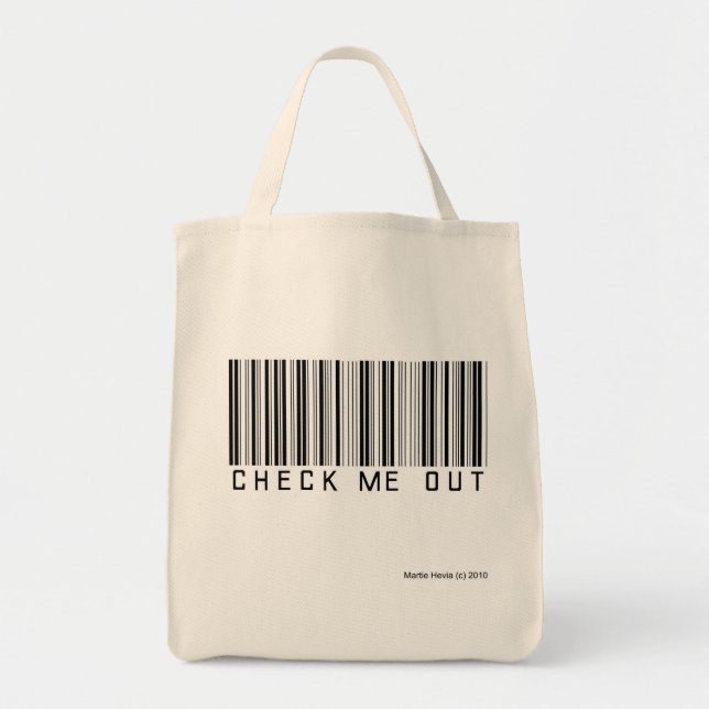 Check Me Out Tote Bag (Front)