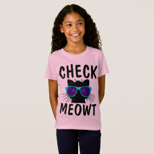 CHECK MEOWT funny Cat T-shirts for kids