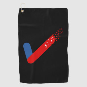 Check Out America First July 4th Golf Towel