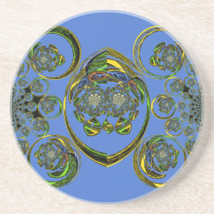 Check out my blue curves coaster