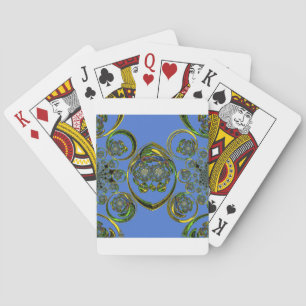 Check out my blue curves playing cards