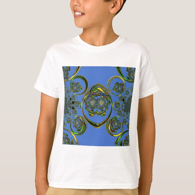 Check out my blue curves T-Shirt (Front)
