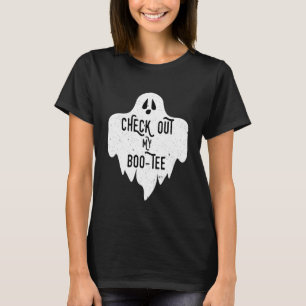 Check Out My Boo Halloween Costume Spooky T-Shirt