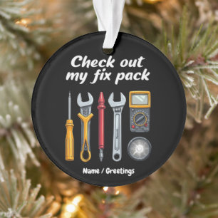 Check Out My Fixpack The Premium Kit Custom Ornament
