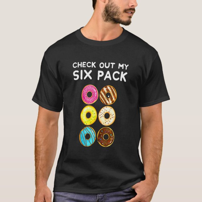 Check Out My Six Pack - Doughnut Doughnuts - Gym T-Shirt (Front)