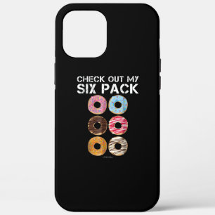 Check Out My Six Pack Doughnut - Funny Gym iPhone 12 Pro Max Case