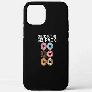 Check Out My Six Pack Doughnut  - Funny Gym iPhone 12 Pro Max Case