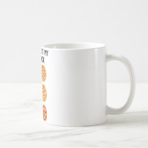 Check Out My Six Pack Funny Pizza _1  Coffee Mug