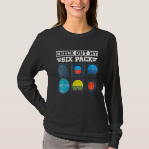 Check Out My Six Pack Pilot Instruments Plane Avi T-Shirt
