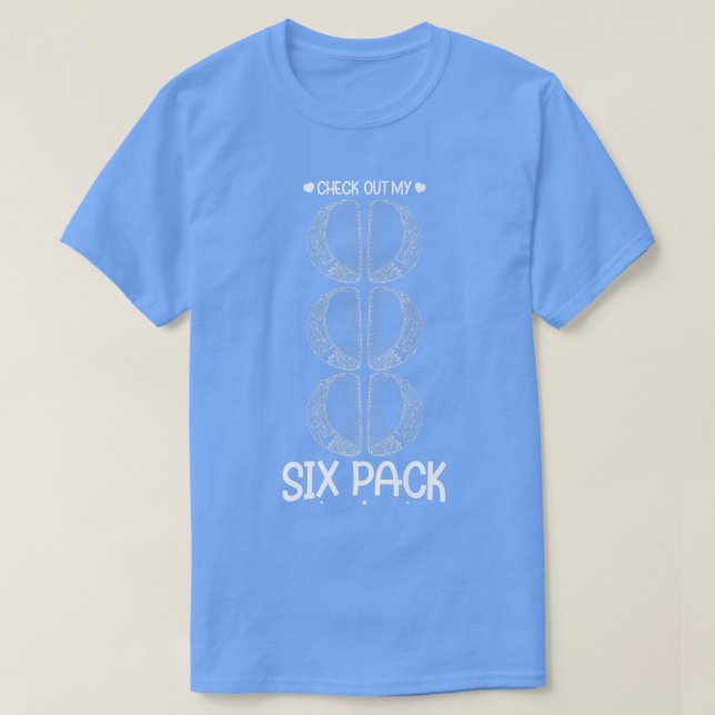 Check Out My Six-Pack Taco Tee (Design Front)