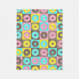 Check Out the Donuts! Fleece Blanket
