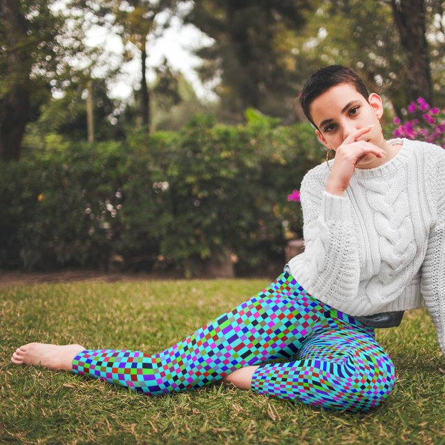 Check Pattern 4 Leggings (Creator Uploaded)