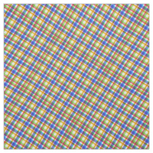 Check Plaid Custom Pima Cotton (54" width) Fabric