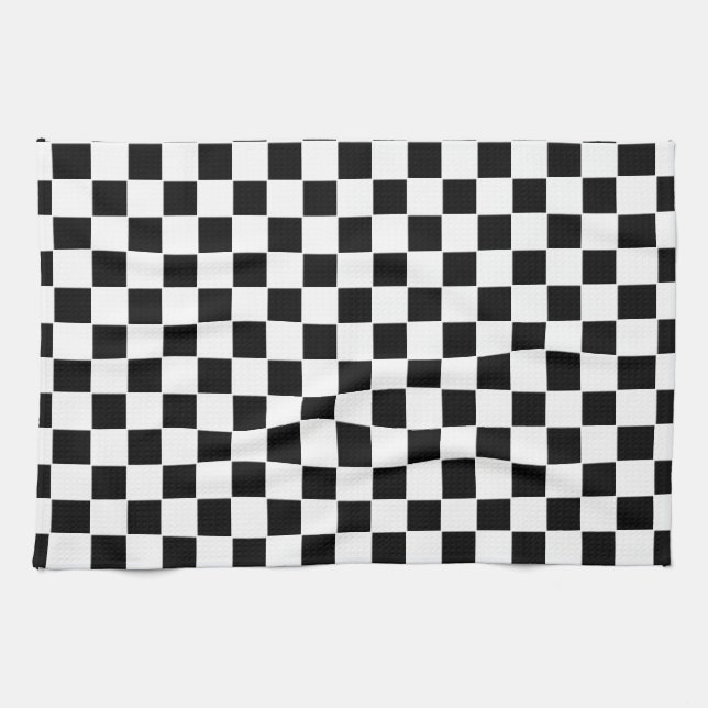check tea towel (Horizontal)