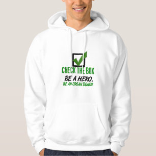 Check The Box Be An Organ Donor 1 Hoodie