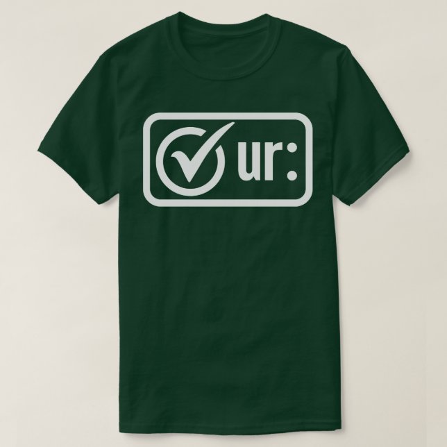 Check UR Colon 7 T-Shirt (Design Front)
