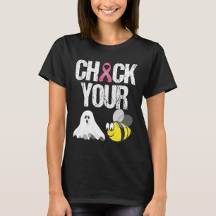 Check Your Boo Bees Shirt Funny Breast Cancer Hall