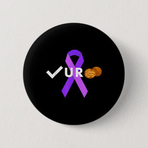 Check Your Nuts Check Your Testicular Cancer Aware 6 Cm Round Badge
