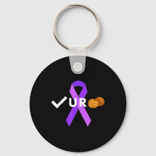 Check Your Nuts Check Your Testicular Cancer Aware Key Ring