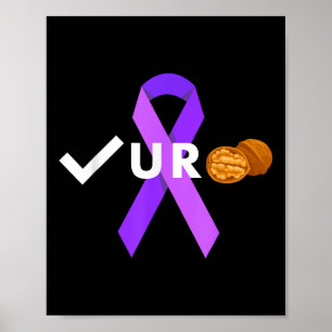 Check Your Nuts Check Your Testicular Cancer Aware Poster