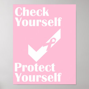 Check Yourself for Breast Cancer Poster