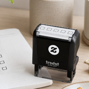 Checkbox Checklist Self-inking Stamp
