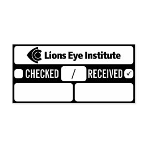 Checked and Received Custom Stamp