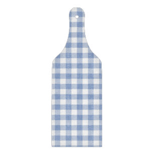 Checked Blue Gingham Classic Cutting Board