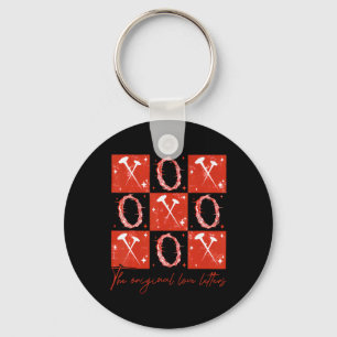 Checked Valentine Xoxo The Original Love Letters 1 Key Ring