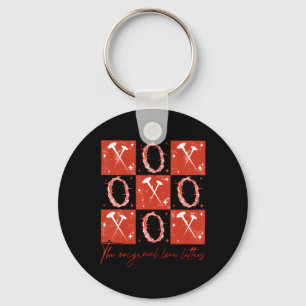 Checked Valentine Xoxo The Original Love Letters Key Ring