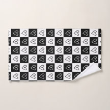 Checkerboard Hearts