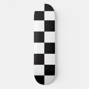 Checkerboard Home Rug of the Classic Elegance Skateboard