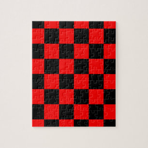 CHECKERBOARD JIGSAW PUZZLE