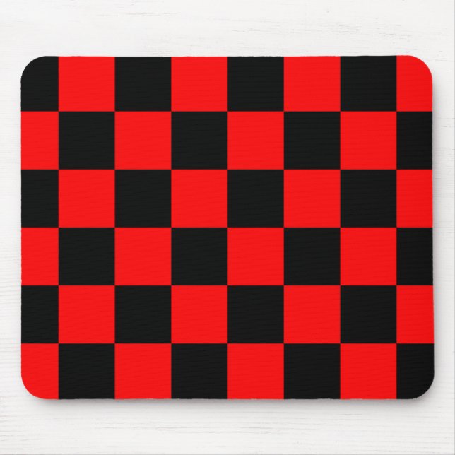 CHECKERBOARD MOUSE MAT (Front)
