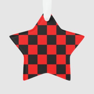 CHECKERBOARD ORNAMENT