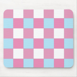 Checkerboard Pattern Mouse Mat