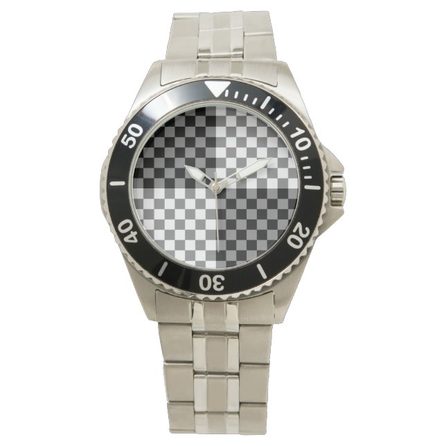 CHECKERBOARD PATTERN WATCH (Front)