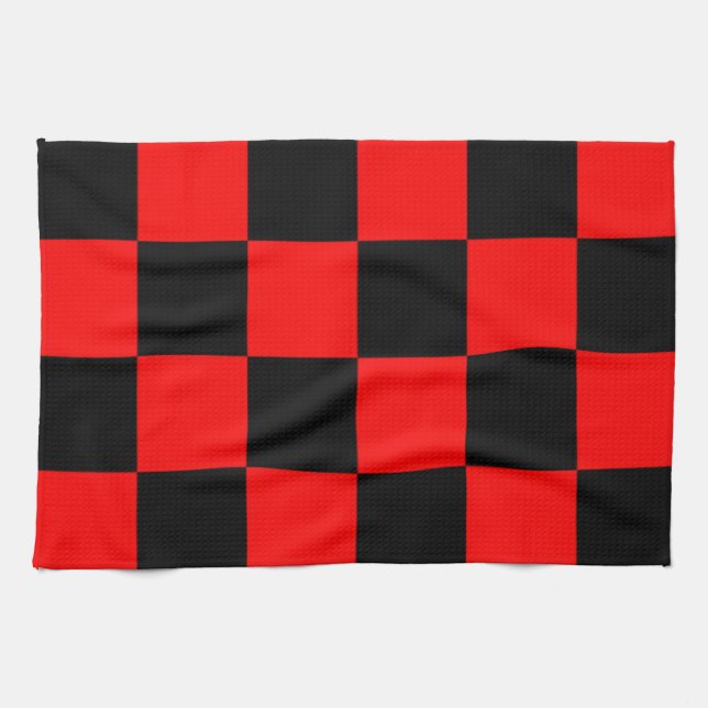 CHECKERBOARD TEA TOWEL (Horizontal)