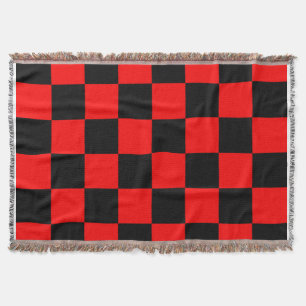 CHECKERBOARD THROW BLANKET